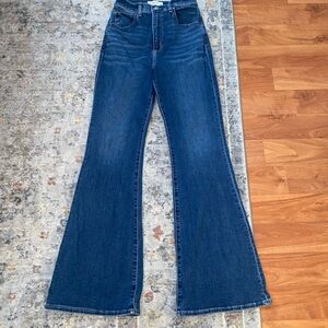 Abercrombie & Fitch jeans! So cute with the bell bottom.
